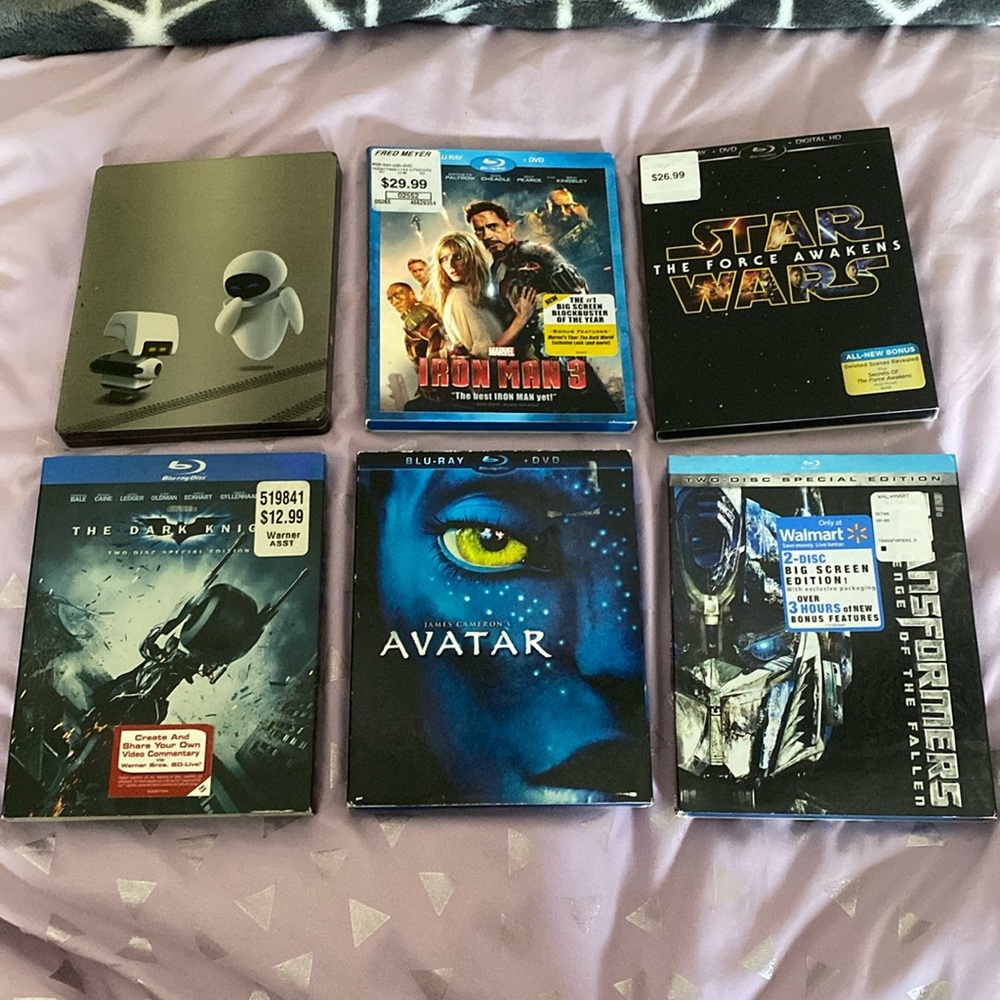 Disney/Marvel/ Transformers CDs